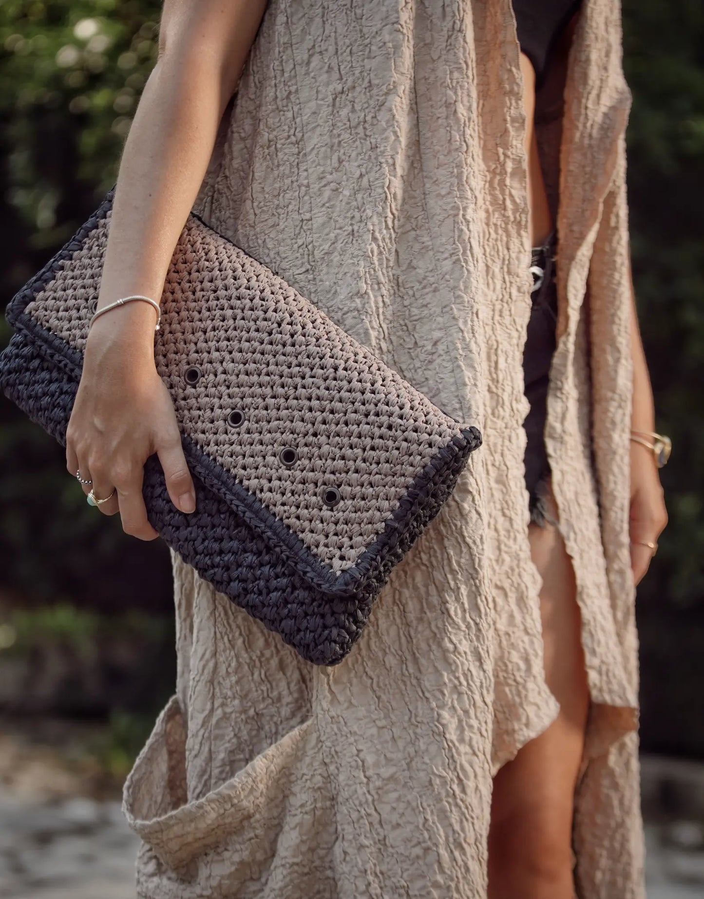 İris Clutch Çanta
