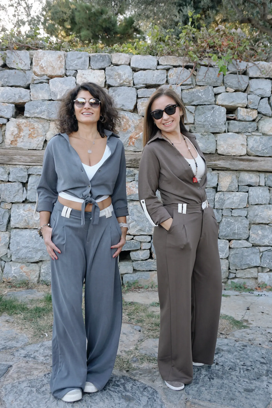 Albina Pantolon-Gömlek Takım