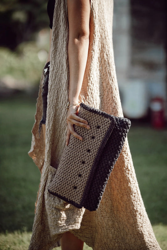 İris Clutch Çanta